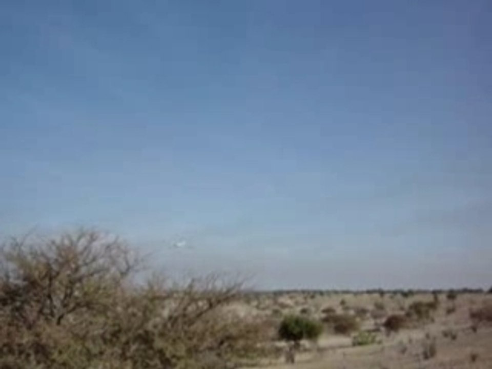 Avion Français en rase-motte