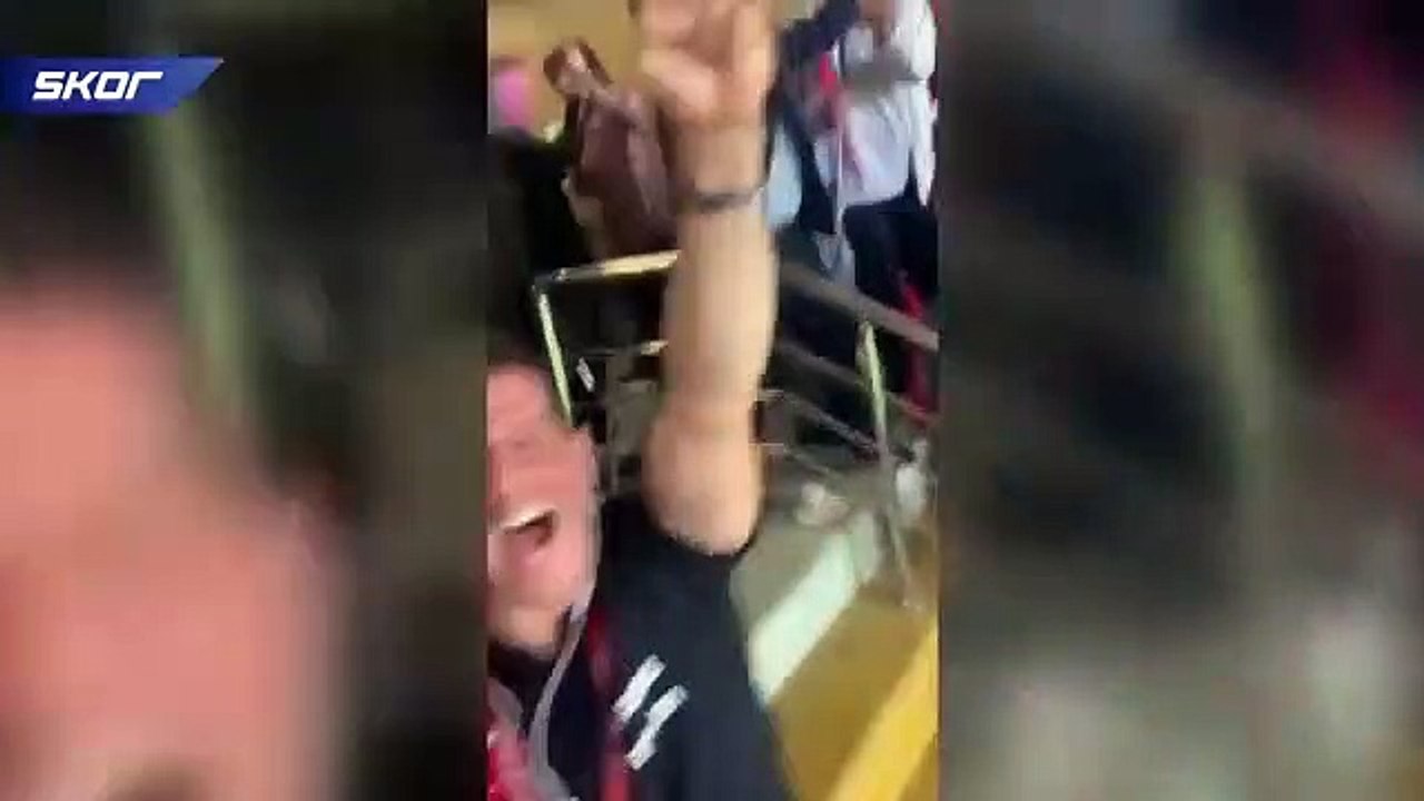 Acun Ilıcalı ile Emre Belözoğlu tribünde coştu