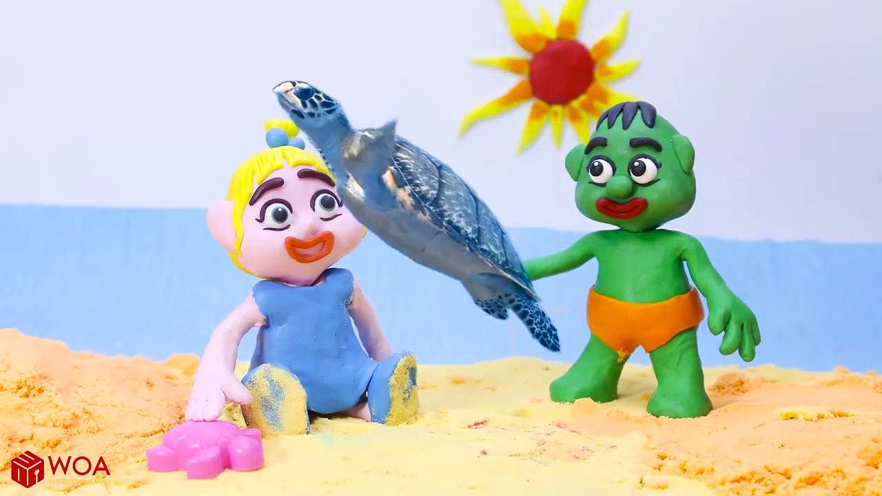 DIY Kinetic Sand Animals | Learn Wild Animals