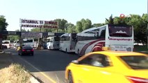 Esenler 15 Temmuz Demokrasi Otogarında dönüş yoğunluğu yaşanıyor