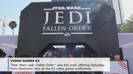 "Star Wars Jedi: Fallen Order" leads Electronic Arts menu at E3 (C)