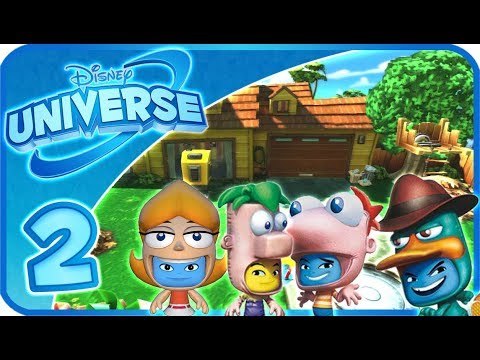 Disney Universe Walkthrough Part 2 (PS3, Wii, X360) 100% ~ Phineas And Ferb