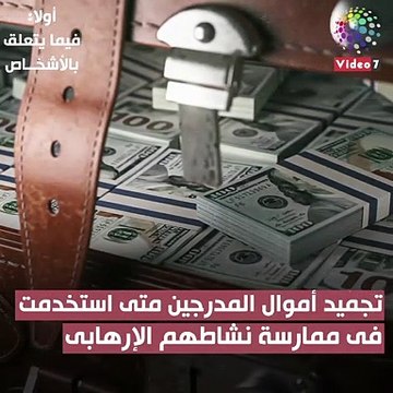 شاهد فى دقيقة.. الآثار المترتبة على الإدراج بقوائم الإرهاب