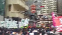 DHA DIŞ - Hong Kong'da 'suçlu iadesi yasa tasarısı' protesto edildi