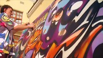 مهرجان الرسم بالشوارع في موسكو.. فرصة الفنانين للتعبير بحرية