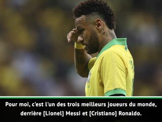 Tite : "Neymar est le troisième meilleur joueur du monde"