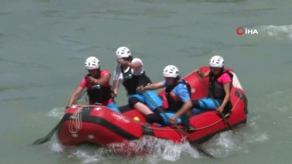 Tunceli’de Dünya Rafting Şampiyonası heyecanı