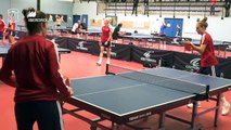 Divertida Sesión de Tenis de Mesa para la Selección Española Femenina