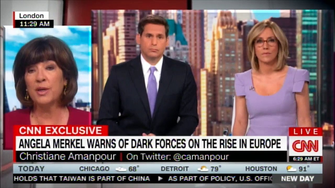 Panel on Angela Merkel warns of dark forces on the rise in Europe. #AngelaMerkel #News