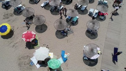 KOCAELİ Tatilin son gününde plajlar doldu