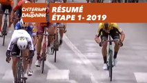 Résumé - Étape 1 - Critérium du Dauphiné 2019
