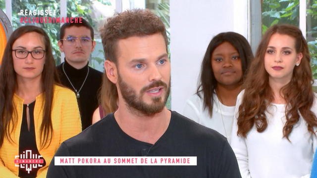 Matt Pokora au sommet de la pyramide - Clique Dimanche - CANAL+