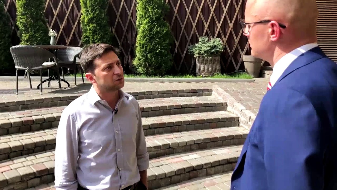 Президент Украины Зеленский в Литве встреча не по протокоолу