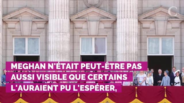 Trooping the colour : Pourquoi Meghan Markle et le prince Harry étaient-ils en retrait sur le balcon ?