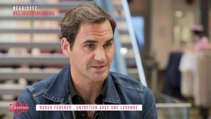 Roger Federer, entretien avec une légende  - Clique Dimanche  - CANAL+