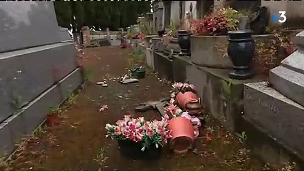 Toulouse   une centaine de tombes profanées au cimetière Terre-Cabade