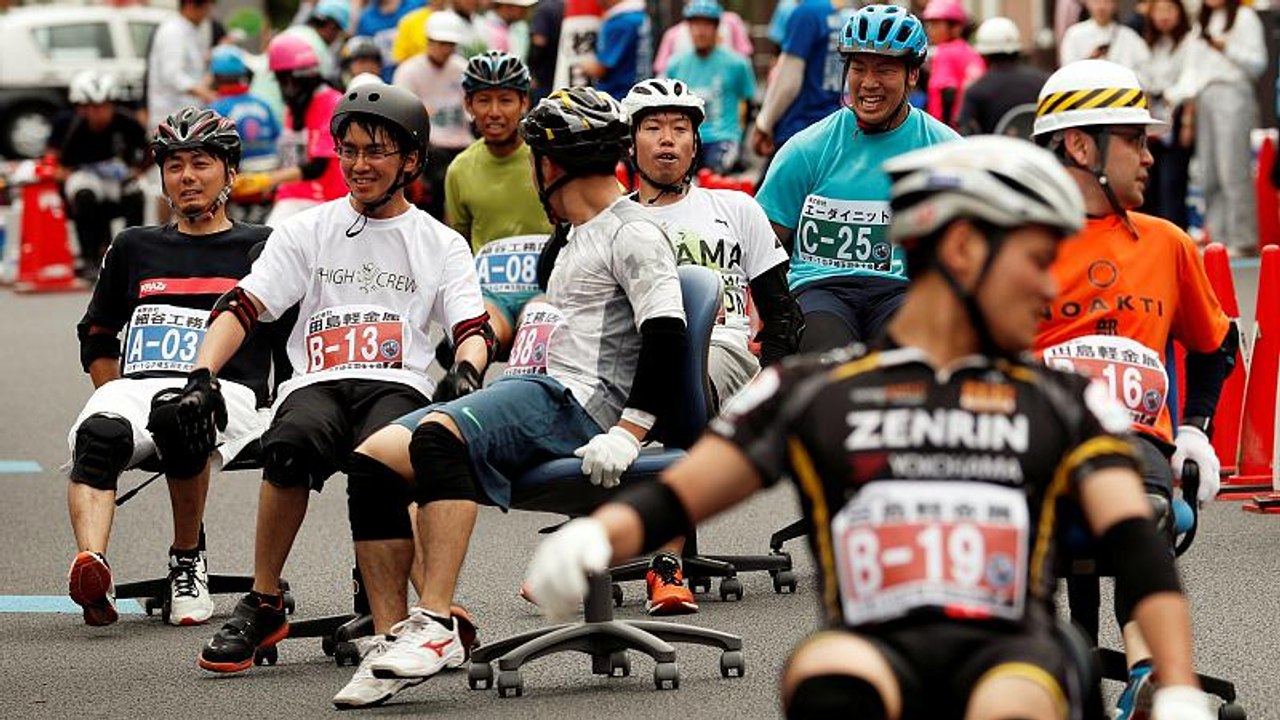 Le Japon organise le Grand Prix des chaises de bureau