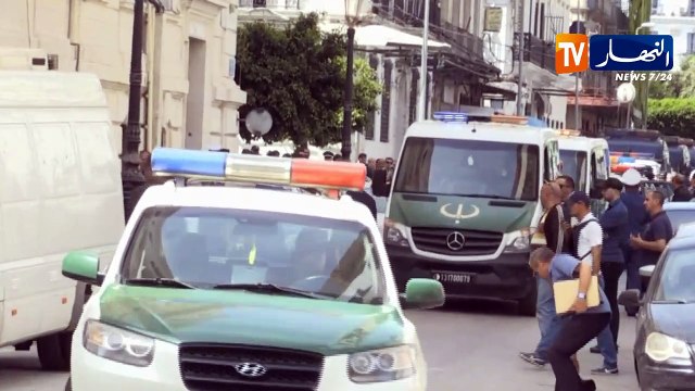 شاهد لحظة وصول محي الدّين طحكوت لمحكمة سيدي امحمّد