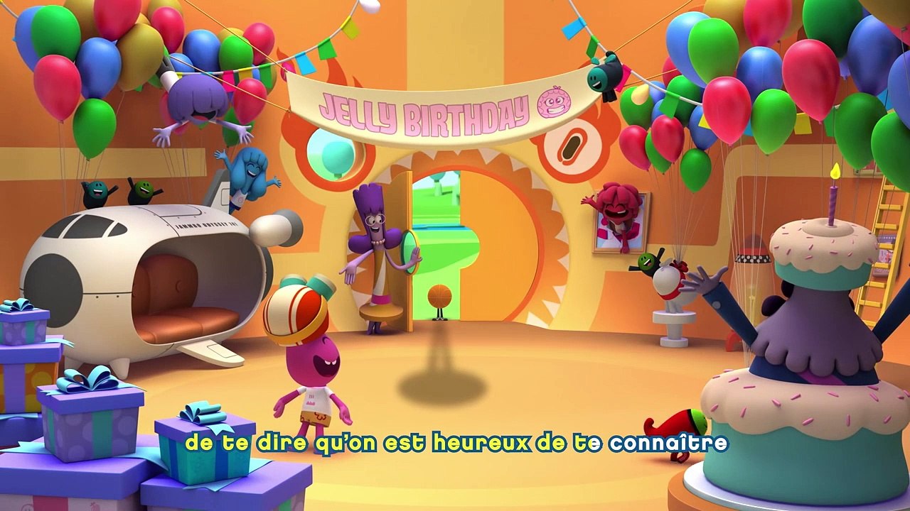 Jelly Jamm -  Tu es une star  Chanson joyeux anniversaire avec paroles HD