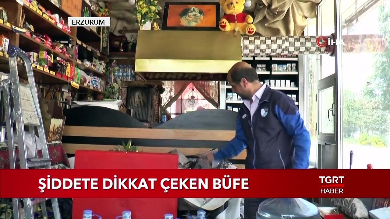 Şiddete Dikkat Çeken Büfe