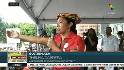 Guatemala: candidata indígena propone asamblea constituyente