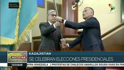 下载视频: Kazajistán se alista para elecciones presidenciales