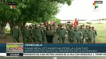 Venezuela: La FANB realizó macha en defensa de la soberanía nacional