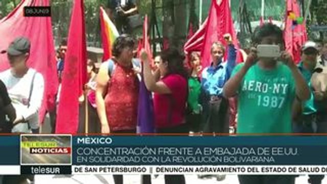 México: activistas repudian política de EE.UU. contra Venezuela