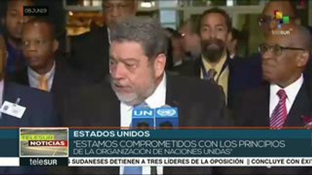 Gonsalves: San Vicente y Granadinas trabajará por la paz del mundo