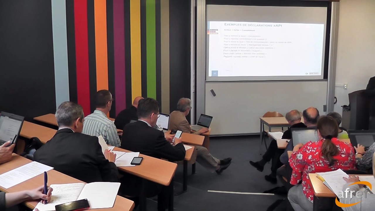 AFREF Vidéo 23 mai 2019 Demain, quels environnements numériques      d'apprentissage et de formation ?