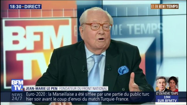 Jean-Marie Le Pen: Le Rassemblement national ressemble comme un frère au Front national depuis le départ de M. Philippot