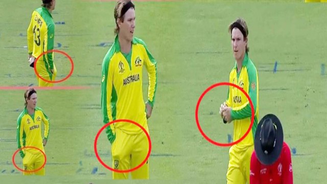 World Cup 2019 INDvsAUS: Adam Zampa ball tampering photos gets viral on social media |वनइंडिया हिंदी
