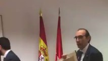 La llegada de Vox a un despacho de la Asamblea que ocupaba Podemos