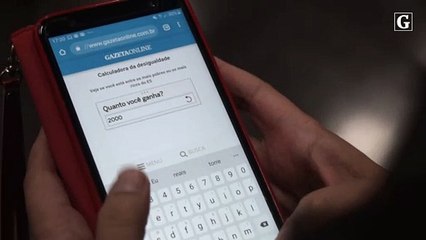 Veja como funciona a calculadora da desigualdade