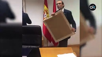 Primer acto institucional de Vox en la Asamble de Madrid
