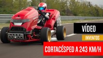 [CH] El cortacésped más rápido del mundo corre a 243 Km/h