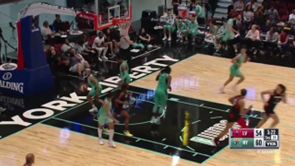 Las Vegas Aces Top Points vs. New York Liberty
