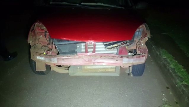 Veículos se envolvem em acidente no Bairro Parque São Paulo