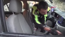 KÜTAHYA Cezaevinden izinli çıkıp alkol alan ehliyetsiz sürücü, yayaya çarptı
