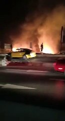 Grave incendie à la Brioche Dorée du Virage !