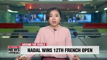 Rafael Nadal wins 12th French Open title and 18th Grand Slam crown
