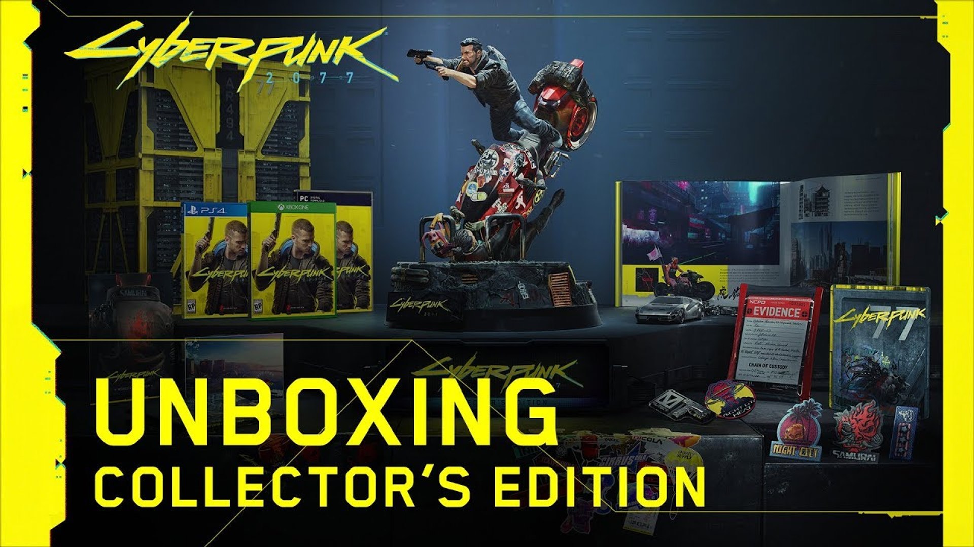 Cyberpunk 2077 - Unboxing Edition Collector