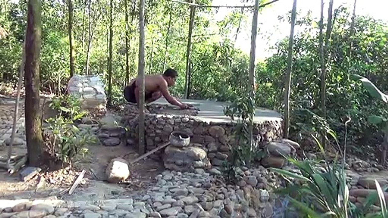 Primitive Life:Holiday Hut part 3