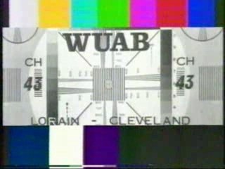 WUAB Ch. 43 Cleveland - Test Pattern from 1976