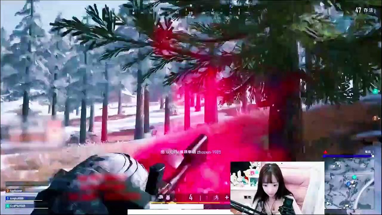 绝地求生虎牙童话：原来倍镜还可以这么用？童话无心竞技，秒变队友肉体饭
