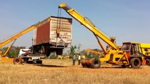 Most Awesome Backhoe Loader Skills Failed - JCB Working Fails