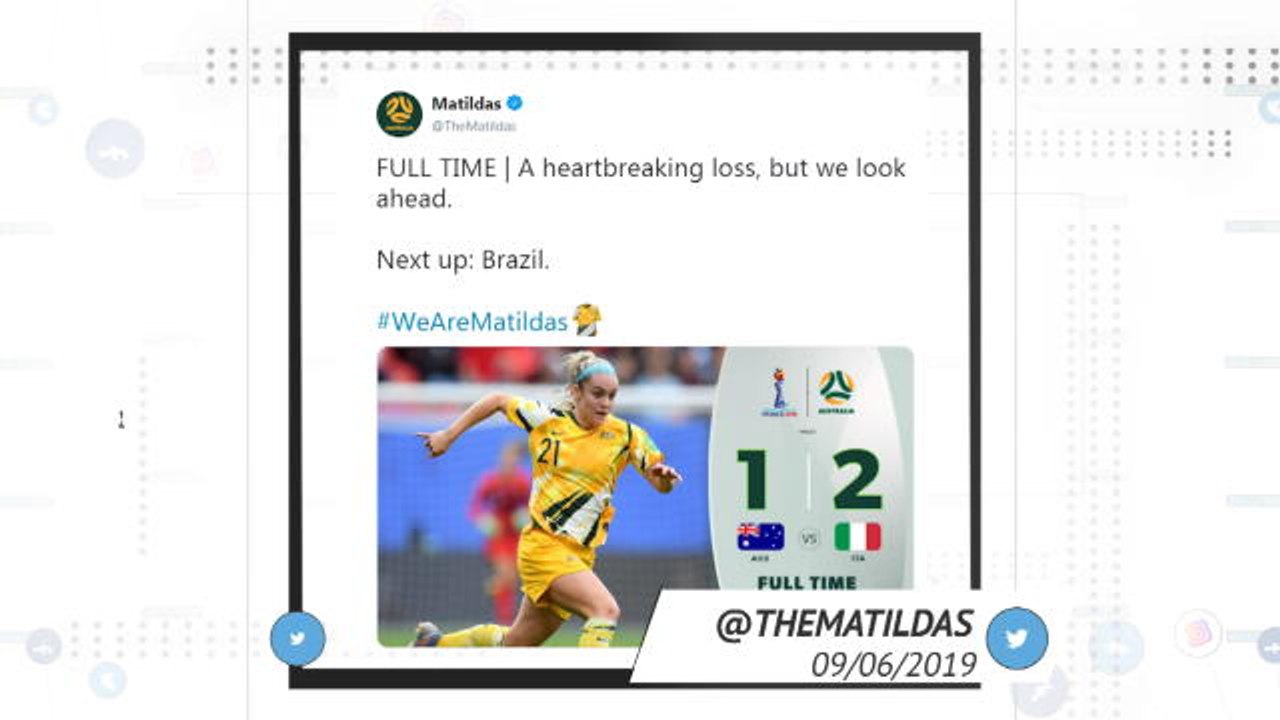 Socialeyesed - Australia suffer shock defeat to Italy