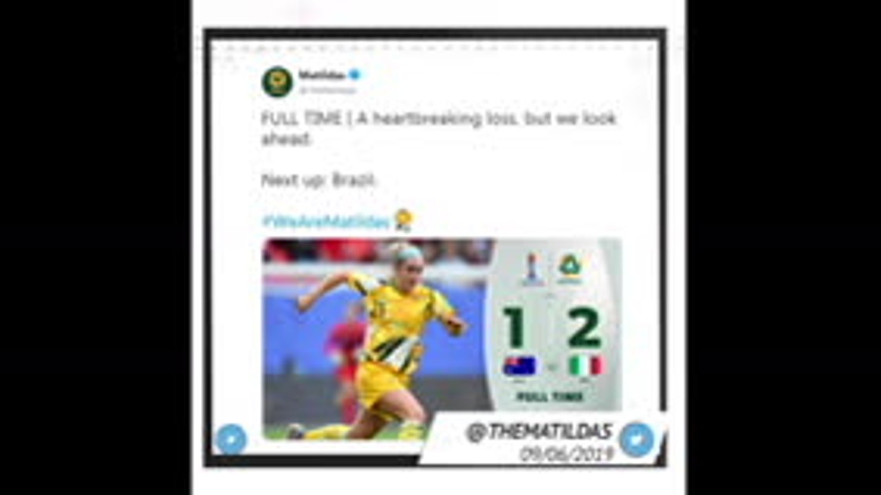 Socialeyesed - Australia suffer shock defeat  to Italy