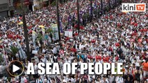 Over 500,000 protest extradition law in Hong Kong