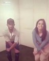 Zainab Abbas with Hassan ali dancing on champion song live cricket 19